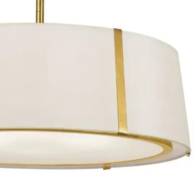 Fulton Chandelier - Antiqued Gold - Crystorama