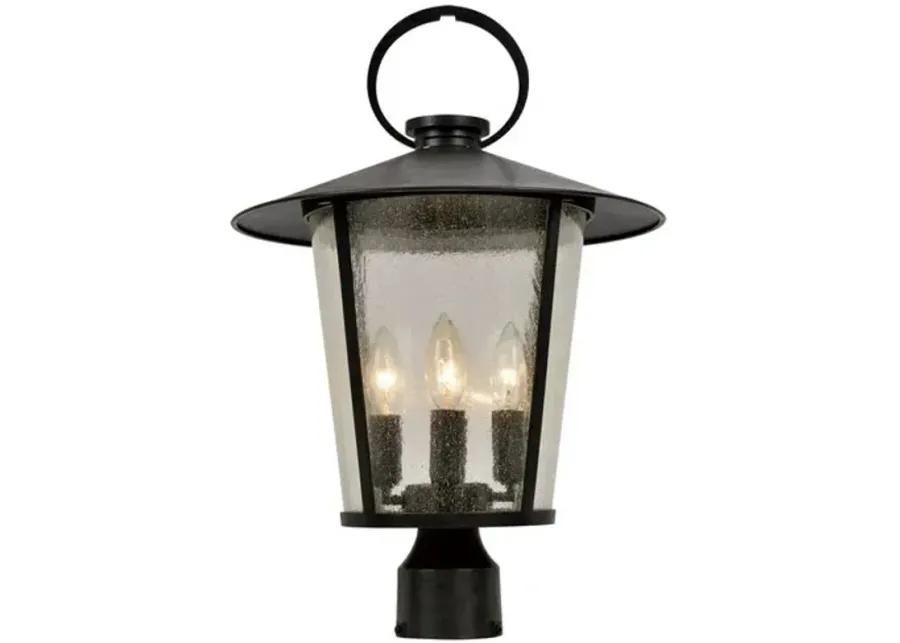 Andover 4-Light Outdoor Post Mount - Matte Black - Crystorama