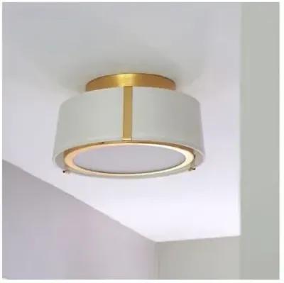 Fulton Flush Mount - Antiqued Gold - Crystorama