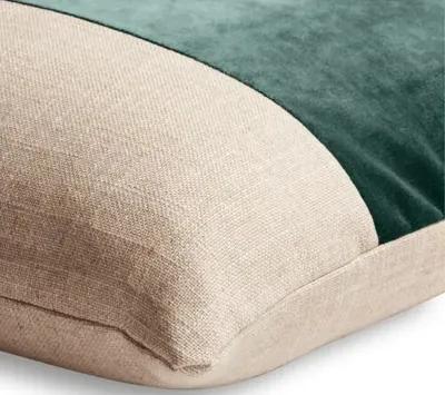 Blakely 19x19 Pillow - Natural/Jade