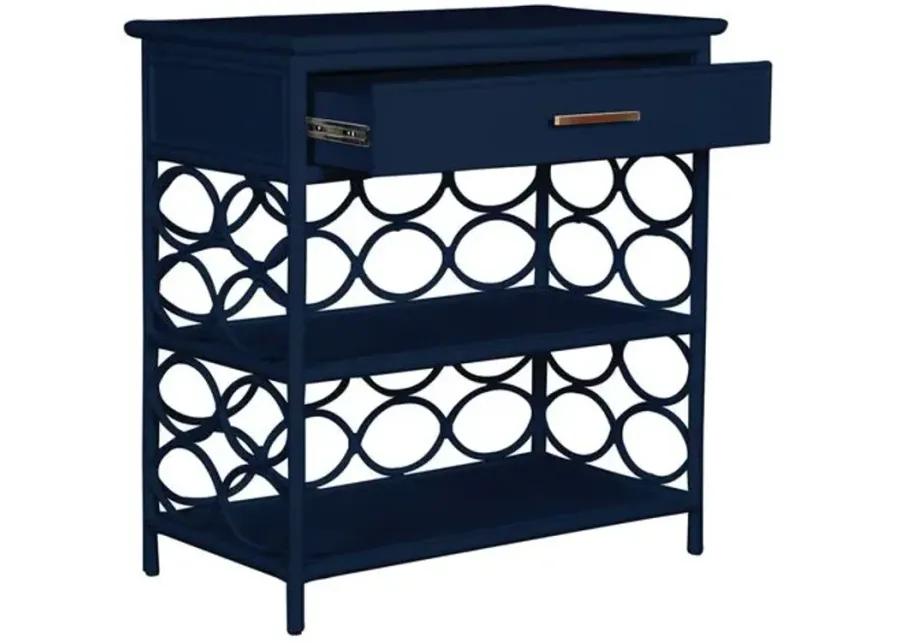 Isla Side Table - Navy - Blue