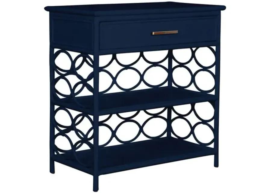 Isla Side Table - Navy - Blue