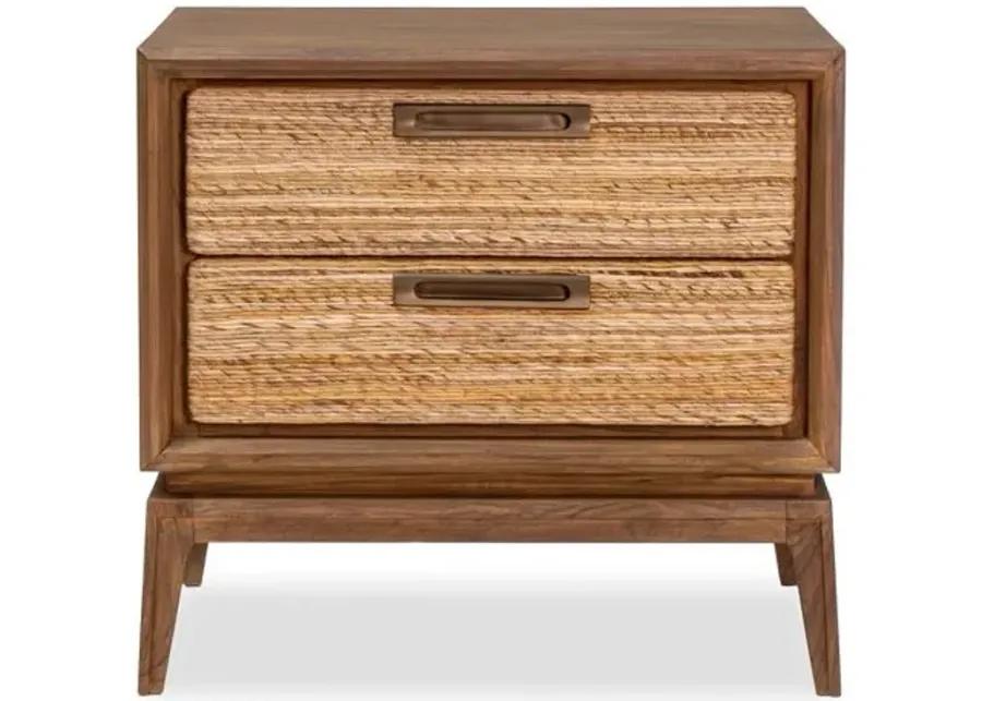 Gemma Nightstand - Teak - Brownstone Furniture