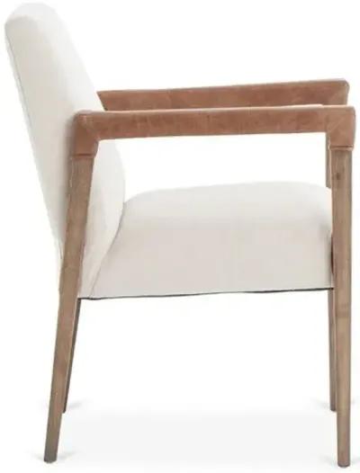 Fairlee Side Chair - Ivory - Beige