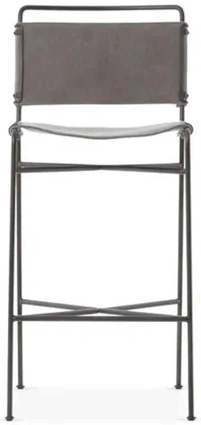 Jackson Barstool - Stonewash Gray