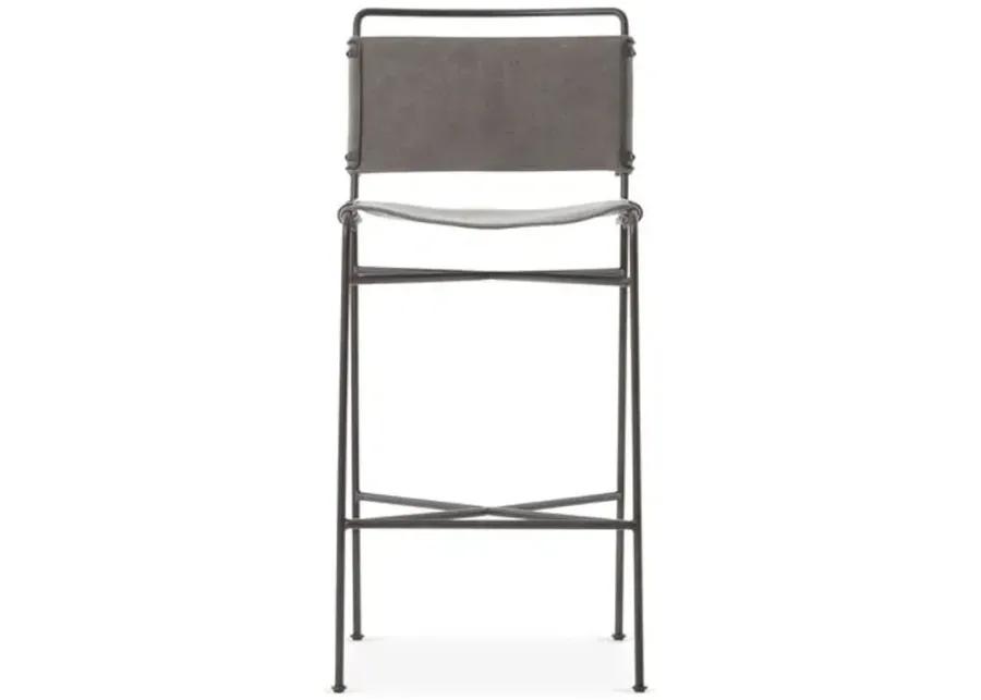 Jackson Barstool - Stonewash Gray