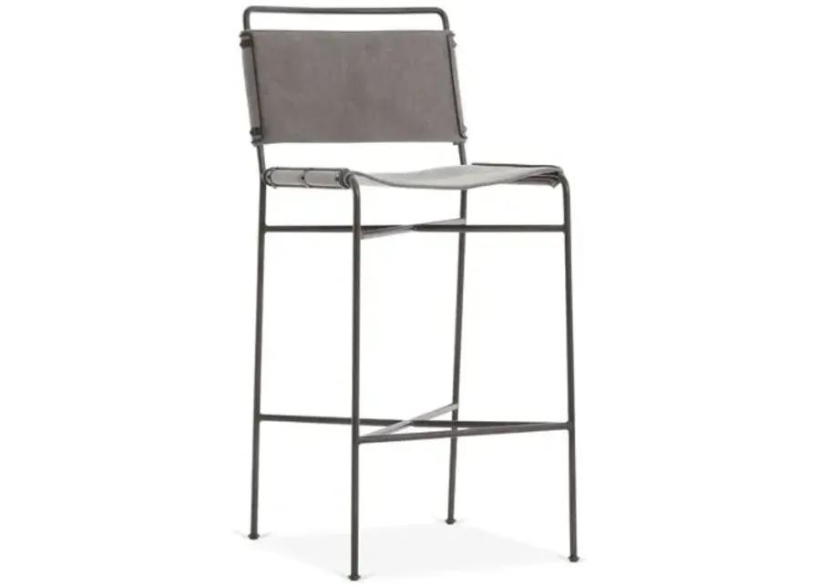 Jackson Barstool - Stonewash Gray