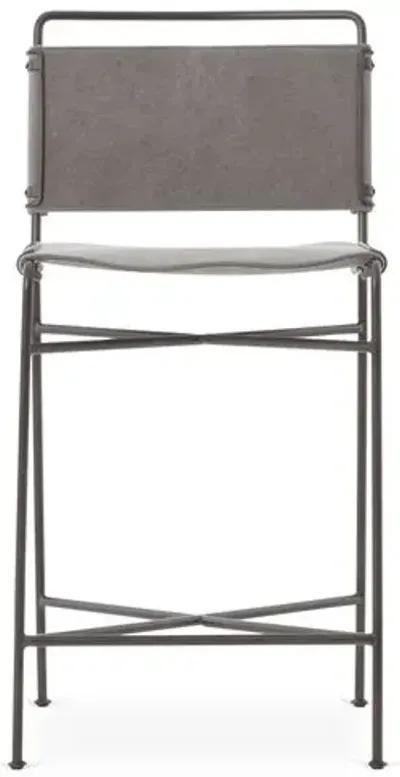 Jackson Counter Stool - Stonewash Gray