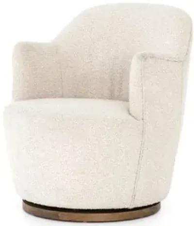 Lillian Performance Chair - Distressed Natural - White