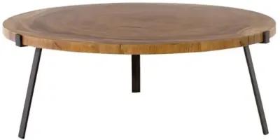 Newport Coffee Table - Natural - Brown