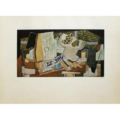 1940s Georges Braque - The Newspaper - Brown