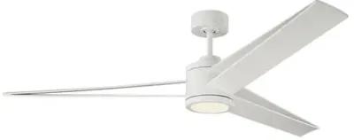 Visual Comfort - Armstrong Ceiling Fan - Matte White - 6 Blades, Hand-Held Remote Control, Energy Efficient, 6 Speed DC Motor