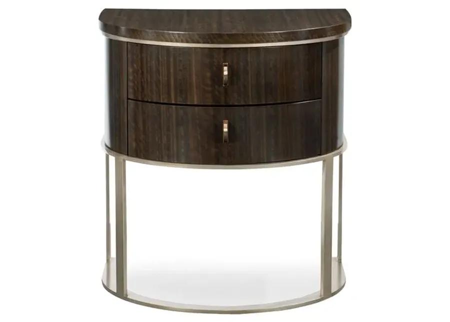 Moderne Nightstand - Aged Bourbon