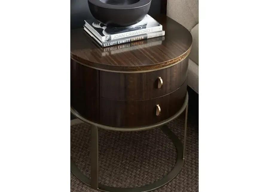 Moderne Nightstand - Aged Bourbon