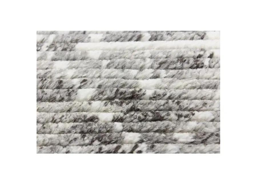 Rafik Hand-Knotted Rug - Gray - Gray