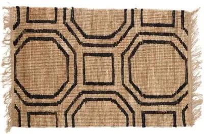 Hexile Jute Rug - DASH & ALBERT - Beige - Beige