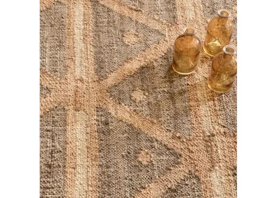 Rumi Jute Rug - DASH & ALBERT - Beige - Beige