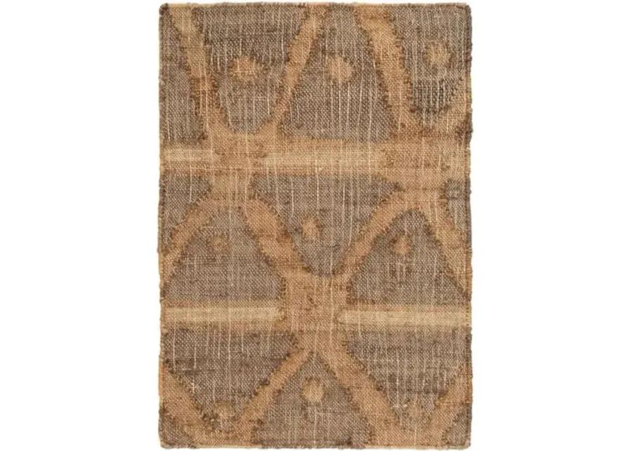 Rumi Jute Rug - DASH & ALBERT - Beige - Beige