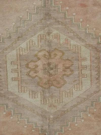 Turkish Oushak Rug - 4'5 x 8'4 - Beige - Beige