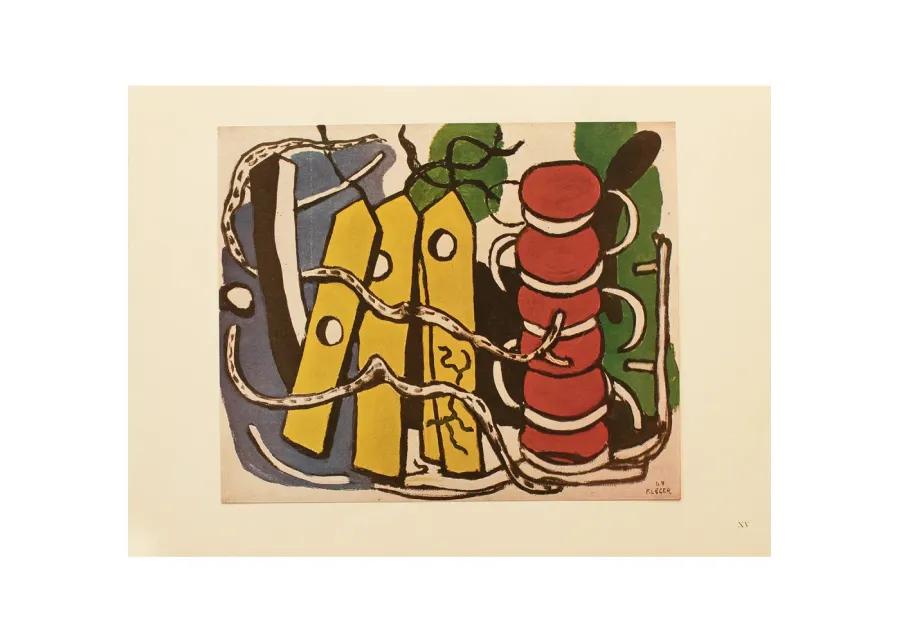 1950 Fernand Léger - The Yellow Labels