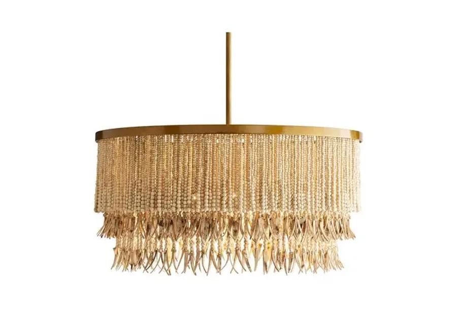 Baja Chandelier - Natural - Arteriors - Beige