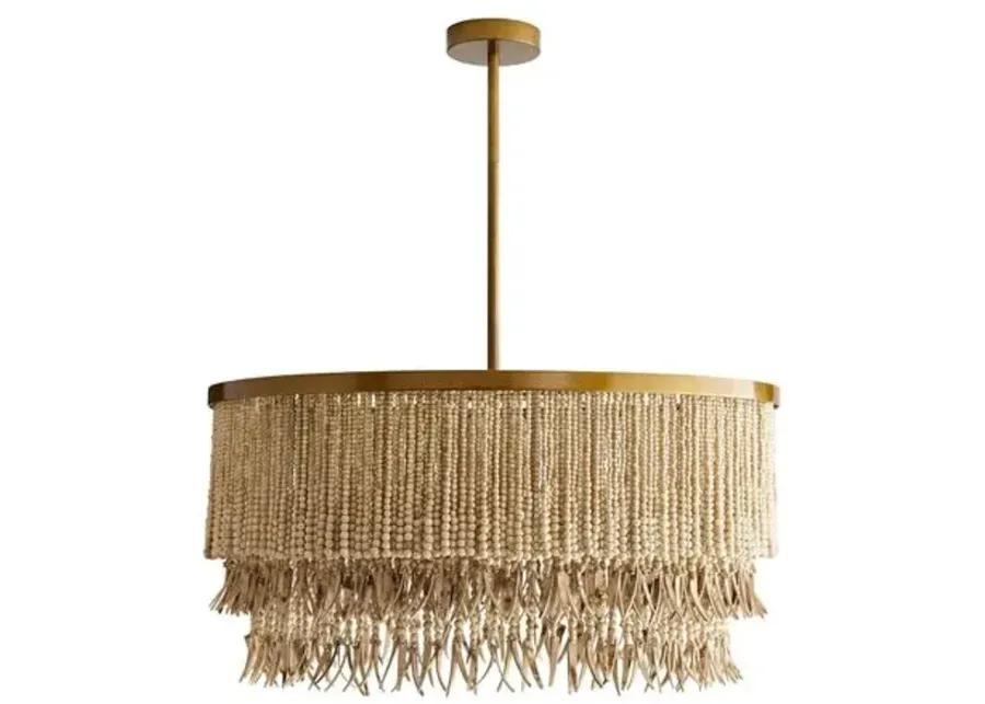 Baja Chandelier - Natural - Arteriors - Beige