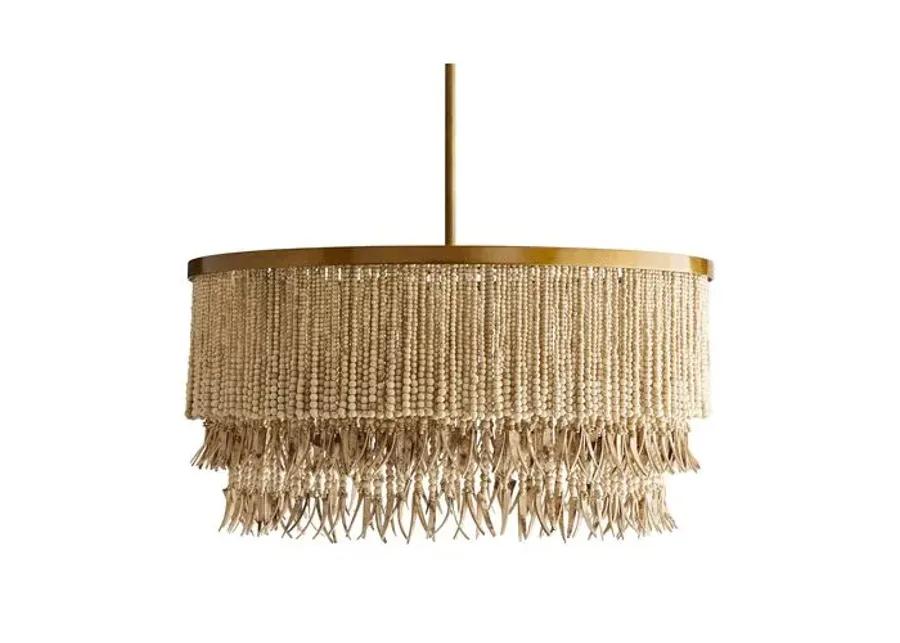 Baja Chandelier - Natural - Arteriors - Beige