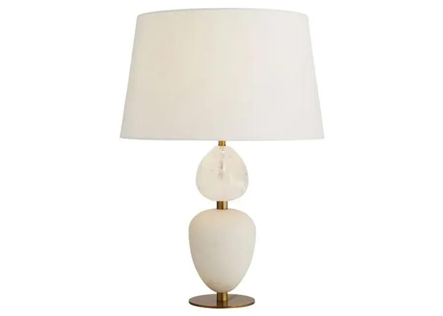 Aubrey Table Lamp - Snow White - Arteriors