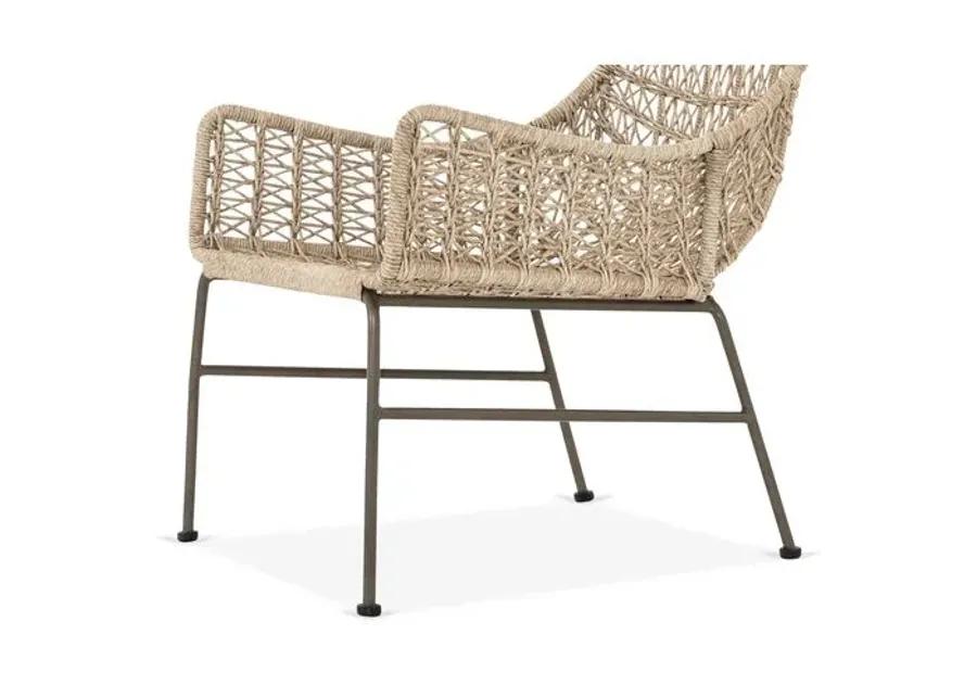 Dylan Outdoor Club Chair - Tan