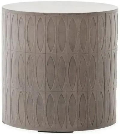 Mateo Outdoor Side Table - Gray