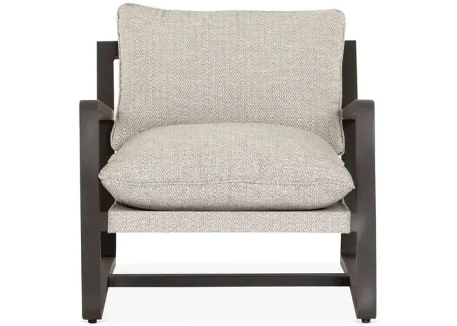 Weston Outdoor Chair - Bronze - Gray