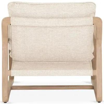 Weston Outdoor Chair - Washed Brown - Beige