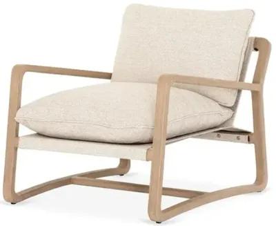 Weston Outdoor Chair - Washed Brown - Beige