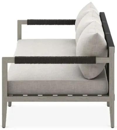 Nixon 93" Outdoor Sofa - Gray/Stone Gray