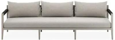 Nixon 93" Outdoor Sofa - Gray/Stone Gray