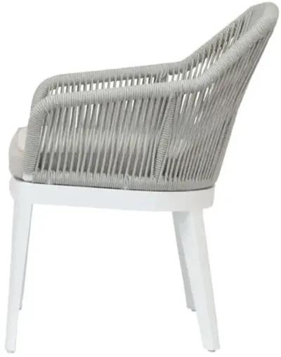 Dola Outdoor Dining Chair - Light Gray