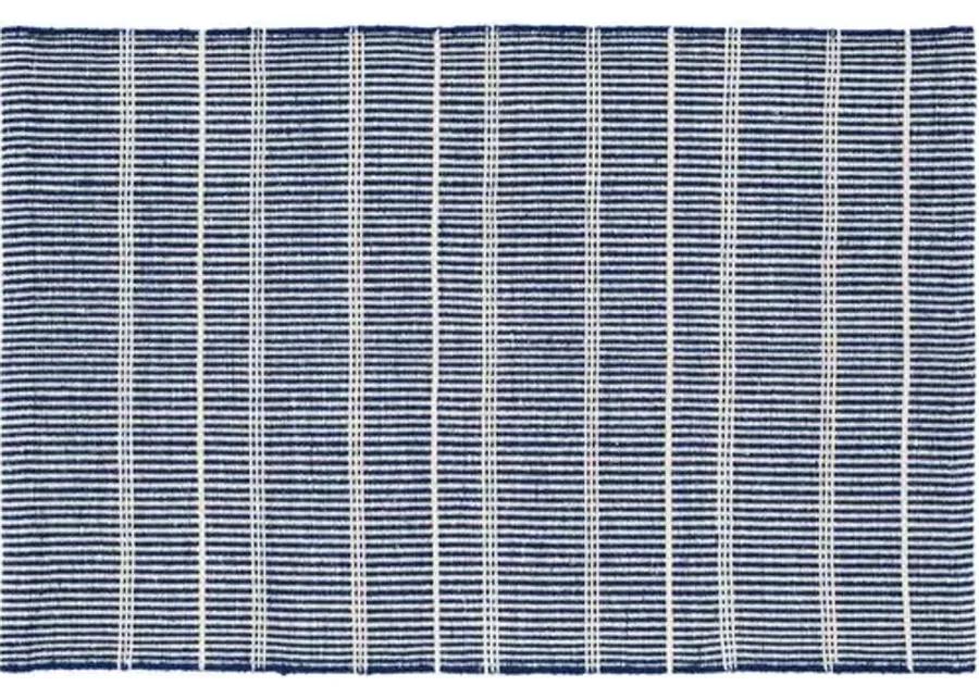 Dash & Albert - Samson Indoor/Outdoor Rug - Blue - Blue