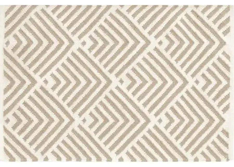 Dash & Albert - Cleo Indoor/Outdoor Rug - Gray - Gray