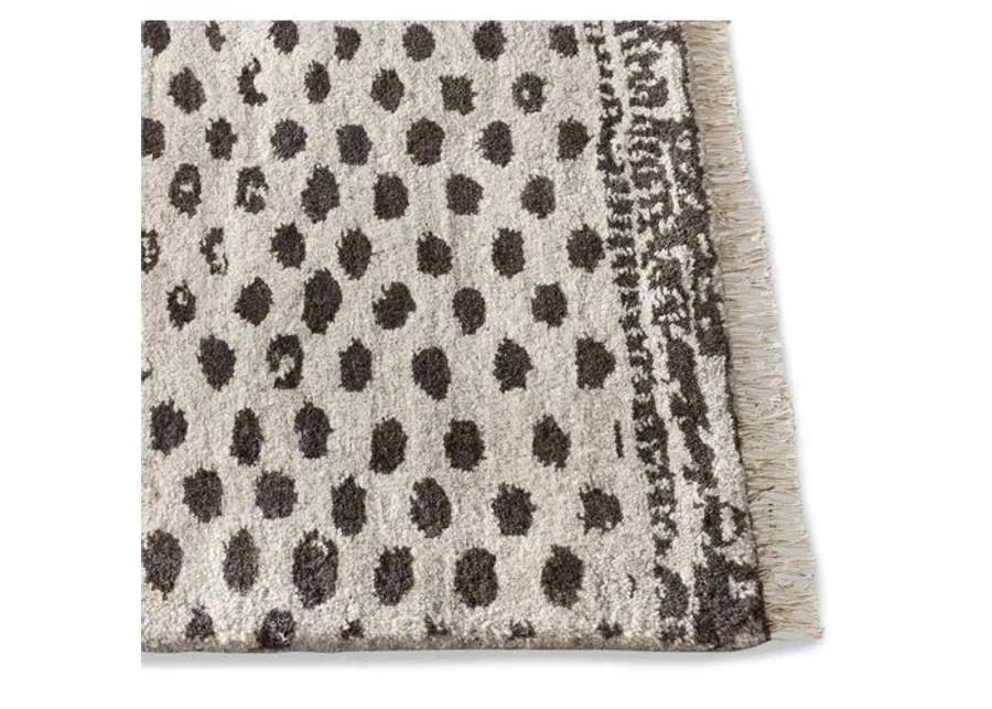 Hugo Hand-Knotted Rug - DASH & ALBERT - Gray - Gray