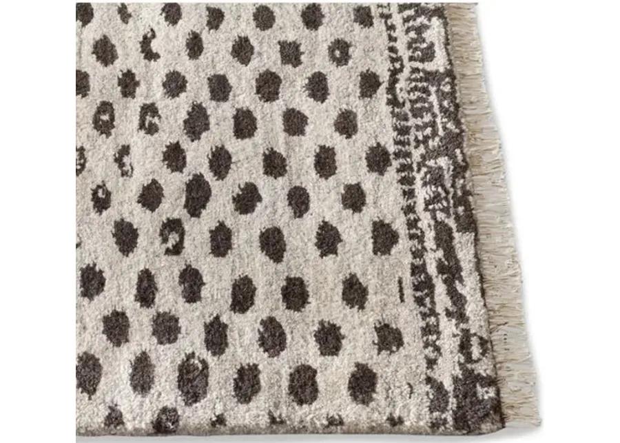 Hugo Hand-Knotted Rug - DASH & ALBERT - Gray - Gray