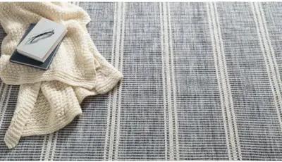 Malta Flat-Weave Rug - DASH & ALBERT - Blue - Blue