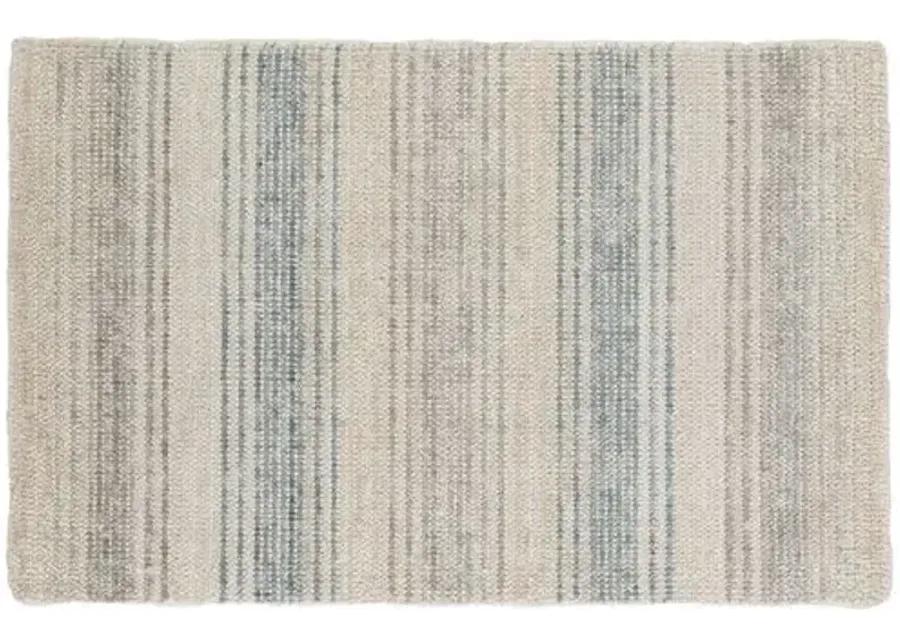 Moonshine Flat-Weave Rug - DASH & ALBERT - Blue - Blue