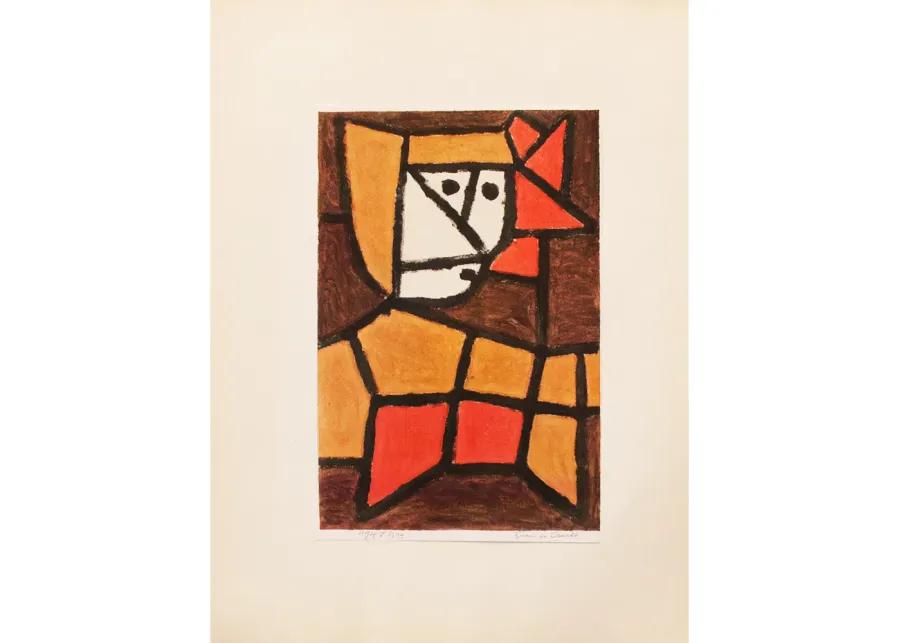 1955 Paul Klee - Woman in Native Costume - Brown