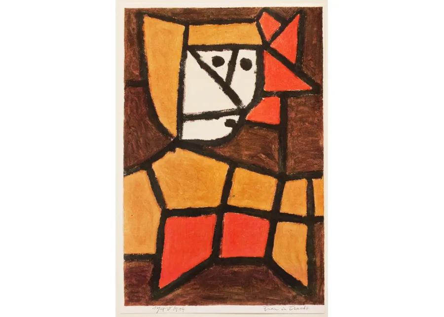 1955 Paul Klee - Woman in Native Costume - Brown