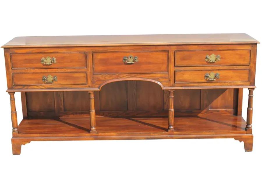 John Widdicomb Signed Sideboard - Something Vintage - brown