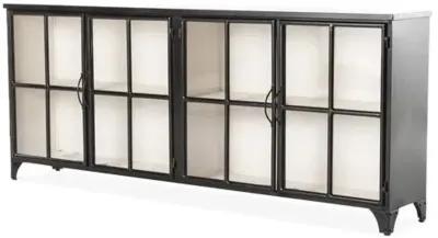 Camila Sideboard - Distressed Black