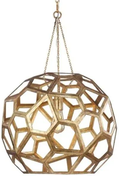 Visual Comfort - Feccetta Pendant - Antique Gild - Gold