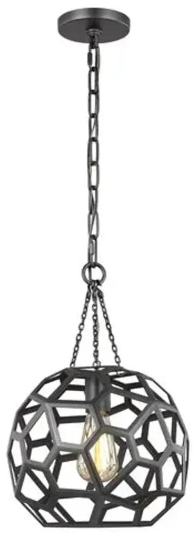 Visual Comfort - Feccetta Pendant - Midnight Black