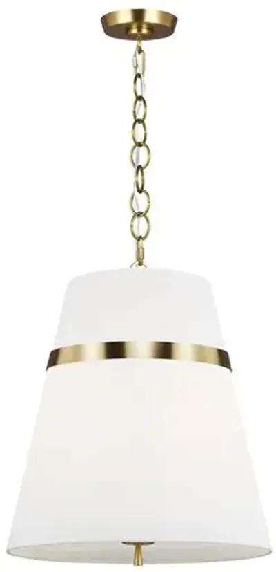 Visual Comfort - Cordtlandt Pendant - Burnished Brass - Gold