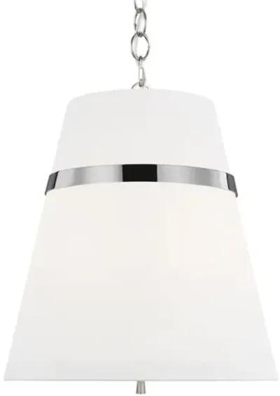 Visual Comfort - Cordtlandt Pendant - Polished Nickel - Silver